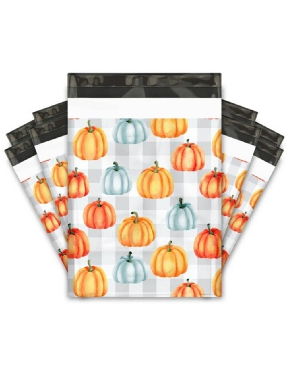 100ct. 10x13 "PUMPKIN" POLY MAILERS